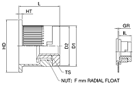 RIV-FLOAT® SHORT Line Art